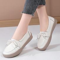 Moteriškos dirbtinės odos „Penny Loafers“ vairavimo vaikščiojimo mokasinai Laisvalaikio patogūs slydimo batai, suvarstomi verslo biuro suknelė, darbo batai 35 beige