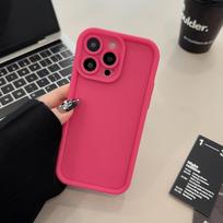 Soft Silicone Phone Case For iPhone 15 Pro Max Case iPhone 13 11 14 12 16 Pro Max XR X 7 8 Plus SE Matte Candy Solid Color Cover For iPhone 13