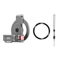 Applicable to 2025 OSMO POCKET 3 mobile phone teleprompter bracket, desktop fixed clip cold shoe expansion accessories