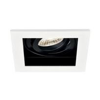 Support de spot Beta R4 carré blanc/noir MR16 GU10/GU5.3