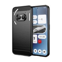 Juodas minkštas silikoninis TPU dėklas, skirtas nieko telefonui 2A Phone2a atsparus smūgiams telefono priedų dėklai for Nothing phone 2A juoda