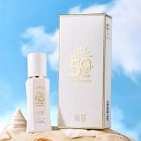 Balinantis izoliuojantis SPF50 BB kremas Lengvas apsauginis kremas nuo saulės veidui su odą minkštinančiu efektu 30g sidabro baltos spalvos