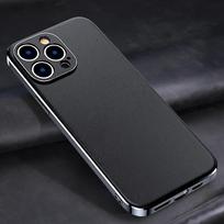 Odinis telefono dėklas Apple iPhone 15 14 Pro Max 15Pro 14Pro prabangus dengimas minkšti kraštai smūgiams atsparus 360 pilnos apsaugos dangtelis For iPhone 14Pro Max gray