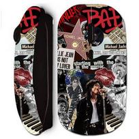 Wireless Mouse - Michael Jackson - Sing - Black - Ergonomic - Optical