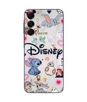 Coque Pour Samsung Galaxy A15 Disney personnages Stitch Ariel Dumbo Maniacase juoda