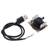 USB Kameros Modulis HD Autofokusas IR CUT 2MP 190 Laipsnių Iškraipytas Panoraminis Be Vairuoklių 30FPS black