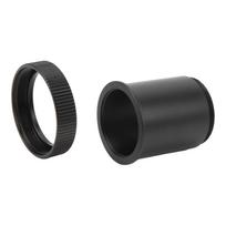 Teleskopo Kameros Adapteris Aliuminio Lydinio T2 tvirtinimo Objektyvo Adapteris Fujifilm Veidrodiniams Fotoaparatams FX tvirtinimo black