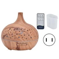 Desk Humidifier 400ml LED Night Light 35db Silent Auto Off Remote Control Aromatherapy Diffuser for