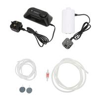 Aquarium Ozone Machine Adjustable Water Purification Small Fish Tank Ozone Generator for Odor Algae black