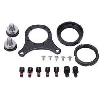 Plieninė montavimo varžto veržlės tarpinės surinkimo dalis Bafang viduriniam varikliui BBS01 BBS01 BBSHD black