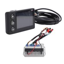 Electric Scooter Brushless Controller Kit Aluminum Alloy 36V 48V 60V 500W 28A LCD Display Control gray