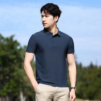 Plus size 8XL Ice Silk Polo Shirt Short Sleeved Summer Outdoor Ice T-shirt Business Shirt Lapel T-shirt 8XL
