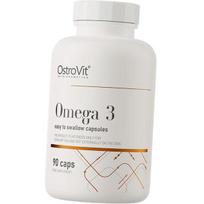 Omega 3 lengvai nuryjamose kapsulėse, Omega 3 Easy To Swallow, Ostrovit 90 kapsulių (67250013) 90caps
