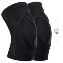 Sponge Sports Knee & Elbow Pads with Skiing and Skateboarding Protection Large black