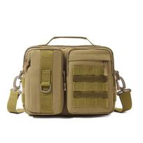 Handbags Shoulder Bag Camping for Man Hiking Travel Climbing Fishing Sling Crossbody Outdoor Weekend Bag chaki