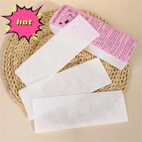 10-100Pcs Professional Hair Removal Waxing Strips Non-woven Fabric Waxing Papers Depilatory Beauty Tool For Leg Hairs Removal (as the picture-20238-)- white
