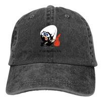 Washed Men's Baseball Cap Fashion Trucker Snapback Caps Dad Hat Calimero Cartoon Animation Golf Hats Adjustable juoda