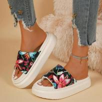 Women's Slippers  Casual Slides Soft Shoes Bulk On Chic Elegant Slippers   shoes for women 36 juoda