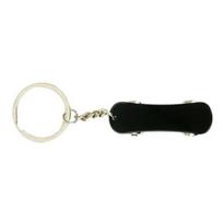 Mini Skateboard Keychain Heavy Duty Zinc Alloy Portable Colorful Skateboard Metal Key Ring Holder Bag Backpack Hanging Decoration Pendant juoda