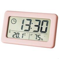 Precisions Measuring Electronic Temperature and Humiditys Clock Oversized Screen for Bedrooms and Workspaces