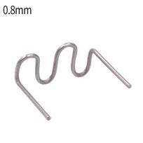 500 vnt. / Pakuotė Automobilio buferio plastiko remonto suvirinimo aparatas Karšto lydalo plastiko suvirinimo įrankis Suvirinimo viela Lopas, Stilius: Pataisa 8 0,8 mm Patch 8 0.8mm