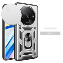 Camera Shockproof Armor Case For Xiaomi Redmi A3 A2 A1 4G Car Magnetic Holder Ring Protect Cover For Redmi A1(4G) sidabras