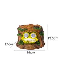 European Style Luminous Frog Succulent Flower Pot Solar Lamp Ornament Garden Decoration Potted Micro Crafts