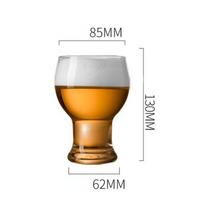 455 ml Alaus Bokalas Amatiškas Alaus Gamyba Kūrybingas Stiklinis Bokalas Didelės Talpos Namų Ūkio Stiklinis Pilvotas Pilstomo Alaus Bokalas Puodeliai Dideli Gėrimų Indai 455ml