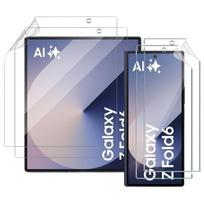 Plastic Film for Samsung Galaxy Z FOLD 6 [Pack 2] Screen Protector Resistant Anti Scratch Ultra Thin Phonillico®
