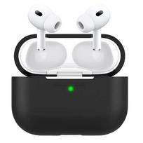 Black Silicone Case Compatible with Airpods PRO 2 - Anti-Scratch Anti-Shock Anti-Dust Protection Phonillico® juoda