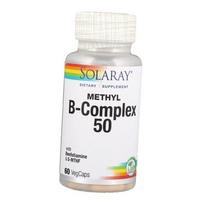 Vitamins of group B, Methyl B-Complex 50, Solaray 60vegcaps (36411025) 60vcaps