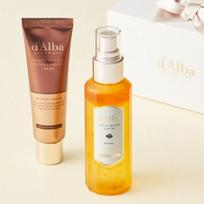 d'Alba Royal Intensive Mist serumas 100 ml + stangrinamasis kremas 50 ml rinkinys