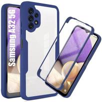 Case - BOOLING - for Samsung A32 5G - Navy Blue - 360° Protection - Anti-Scratch mėlyna