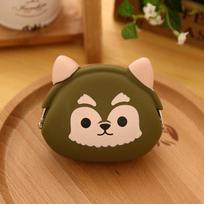 Silicone Coin Purse Cute Pig Cat Frog Yellow Duck Panda Owl Dog Wallet Children Women Mini Bag MIT One Size