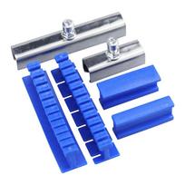 Car Body Dent Repair Tool Kit with Slide Hammer T-bar Dent Puller Suction Cup Mechanic for Automobile Hail Dent Remover