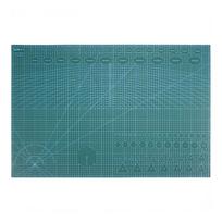A1 PVC pjovimo kilimėlis, patvarus popieriaus pjaustytuvas, pjaustymo padėklas Rankų darbo graviravimas, odinė pjaustymo lenta, peilio plokštė 90x60 cm žalia
