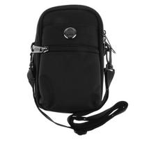 Waist Belt Bum Bag Sport Travelling Cell Phone Case Cover Black MIT 18*11*4cm juoda
