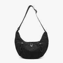 Ox Horn Bag Moon Single-shoulder Crossbody Bag Large-capacity Yoga and Fitness Bag small juoda