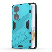 For Honor 90 Case Cover Huawei Honor 90 Capas Phone Bumper Stand Shockproof Back Kickstand Holder Cover For Honor 90 Pro Funda For Honor 90 mėlyna