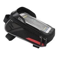 Bike Phone Mount Bag with TPU High Sensitive Screen Control Front Rack Bike Frame Bag Cycling Pouch