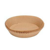 50PCS Fryer Paper Liner Round Disposable Non Stick Fryer Baking Paper for Kitchen Microwave Oven L(for 6.5-9kg) ruda