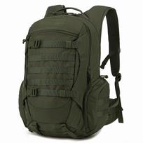 Tactical Backpack with Rain Cover 35L Daypack for Men Trekking Fishing Sports Camping Hiking 600D Polyester