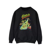 Scooby Doo Womens/Ladies The Alien Invaders Sweatshirt S juoda