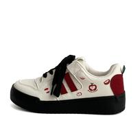 Hong Kong style casual little white shoes spring shoes women's fashion ins tide retro sports board shoes women's shoes L-2530 35