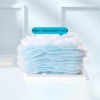 10/20/30/40 Pcs Disposable Static Dust Removal Brush Bedroom, Wall, Furniture, Electronics, Blinds, and Ceiling Fans Dust Removal Tool white