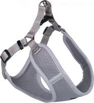 Petnešos šunims Nobby Mesh Reflect, pilka sp., 330 - 410 mm x 10 mm, XS