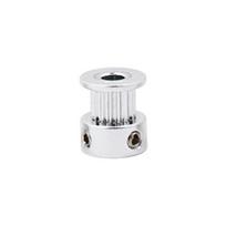 GT2 20/16 Teeth 3D Printer Timing Bore 5/6/6.35/8mm Pulley for GT2 - 6mm 16T 6B white