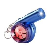 Turbocharging Shaped Keychain with Light Auditory Design for Visibility and Learning Phone Case Accessory mėlyna