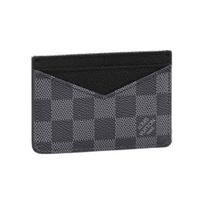 Louis Vuitton Neo Card Holder Black Damier Graphite Canvas Men Wallets N62666 Gift Set(Basic Set+Box+Shopping Bag)