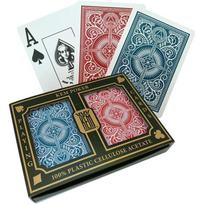 Arrow Jumbo Index žaidimo kortos profesionaliems magijos triukams ir kazino stiliaus žaidimams Dideli indeksų ženklai lengvam kortų skaitymui Du United States